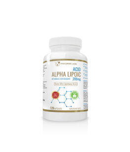 Progress Labs Alpha Lipoic Acid ALA Kwas Alfa Liponowy 200mg | 120 kaps.