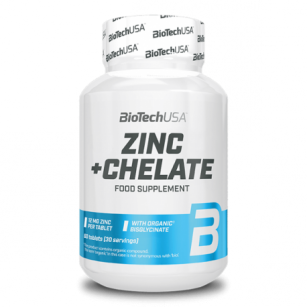 BioTech USA Zinc + Chelate | 60 tabl.