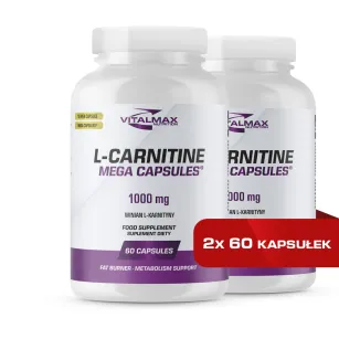 Vitalmax L-Carnitine Mega Capsules® | 120 kapsułek