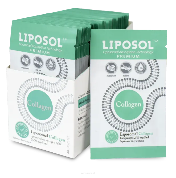 Aliness Kolagen Rybi Liposol | 40 saszetek
