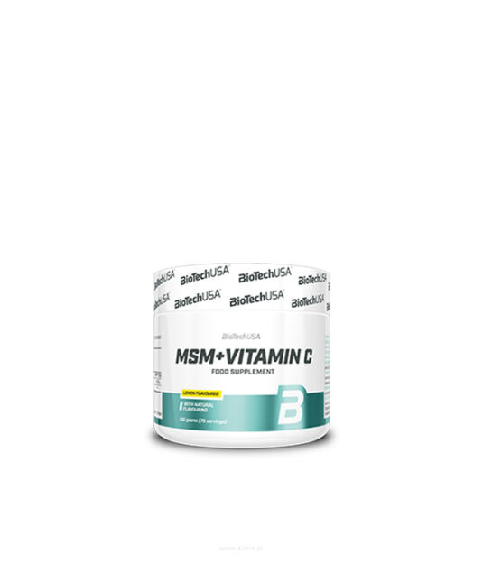 BioTech USA MSM + 1500 Vitamin C | 150g 