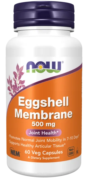 Now Eggshell Membrane 500mg | 60 kapsułek