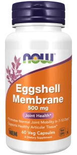 Now Eggshell Membrane 500mg | 60 kapsułek