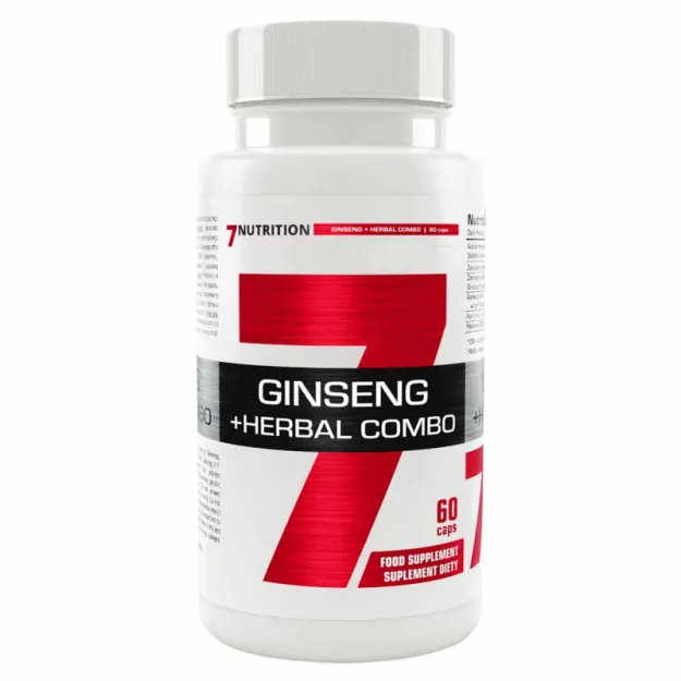 7Nutrition Ginseng + Herbal Combo | 60 kaps.