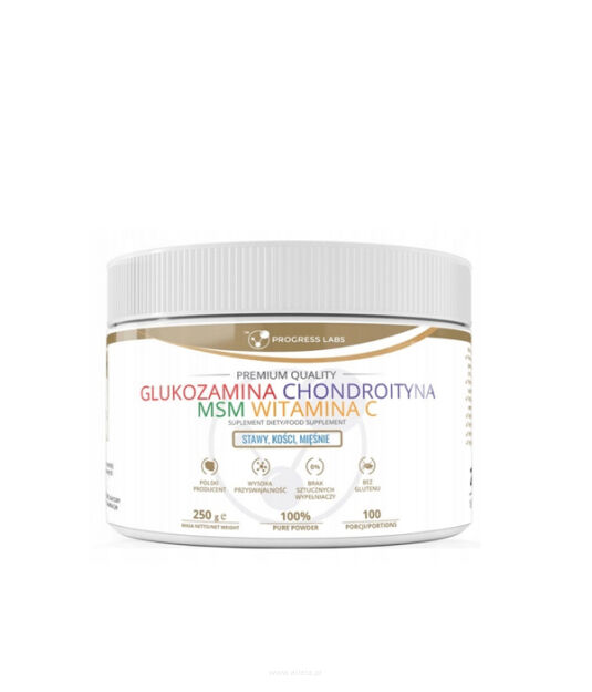 Progress labs Glukozamina Chondroityna MSM | 250g