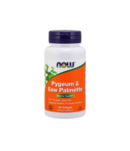 Now Foods Pygeum & Saw Palmetto | 60 softgels