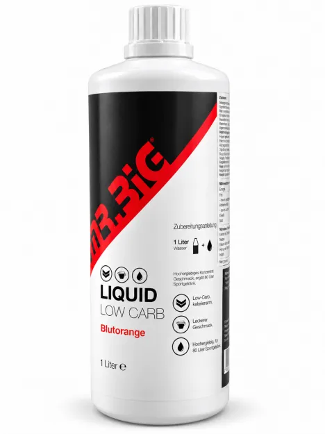 Mr.Big Mineral Low Carb | 1000 ml | Pomarańcza
