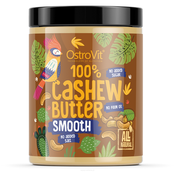 Ostrovit 100% Cashew Butter  - masło z nerkowca | 1000g