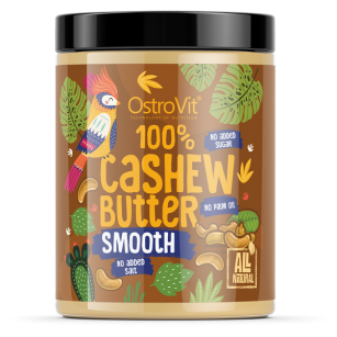 Ostrovit 100% Cashew Butter  - masło z nerkowca | 1000g