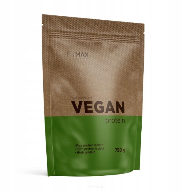 Fitmax Vegan Protein | 750g Truskawka
