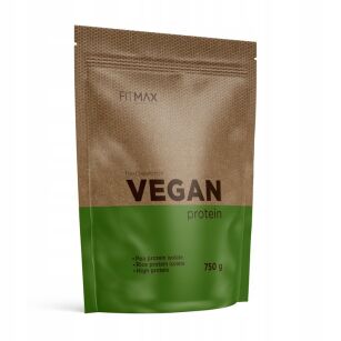 Fitmax Vegan Protein | 750g Truskawka