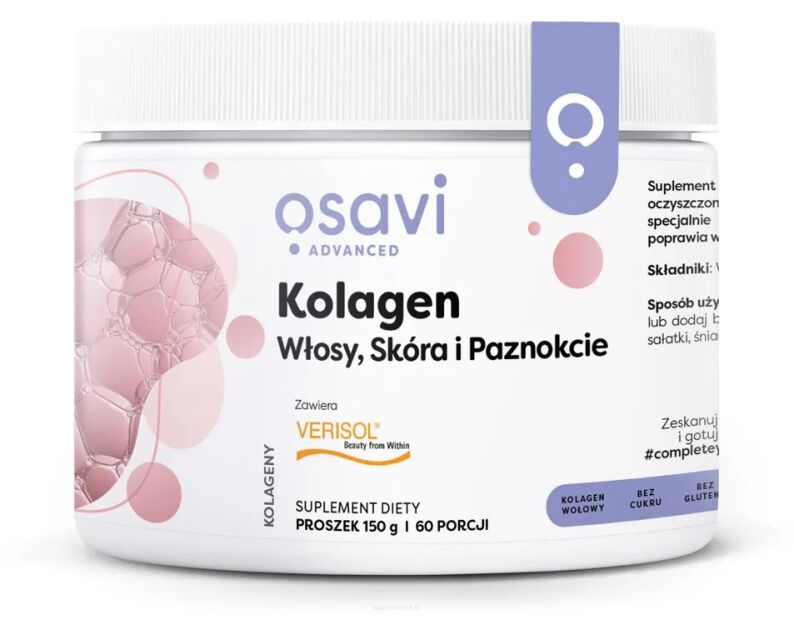 Osavi Kolagen Włosy, Skóra i Paznokcie - 150 grams