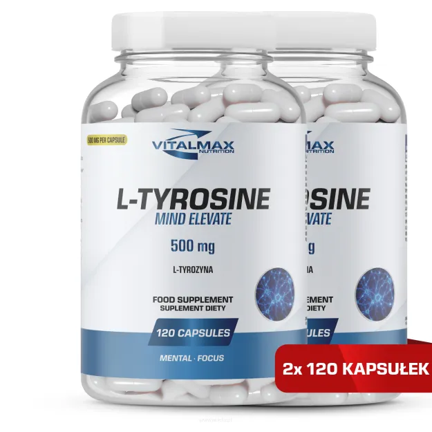 Vitalmax L-Tyrosine | 240 kapsułek