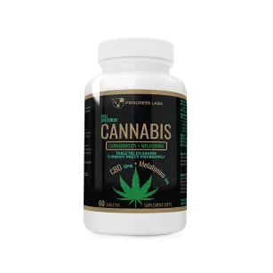 Progress Labs CBD 10mg + Melatonina | 60 tabl. do ssania