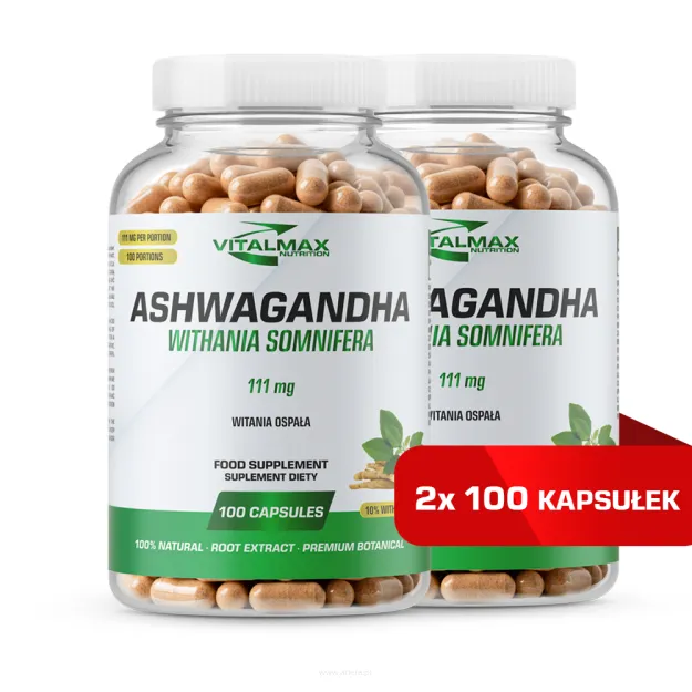 Vitalmax Ashwagandha 111mg | 200 kapsułek