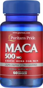 Puritan's Pride Maca 500mg  | 60 kapsułek