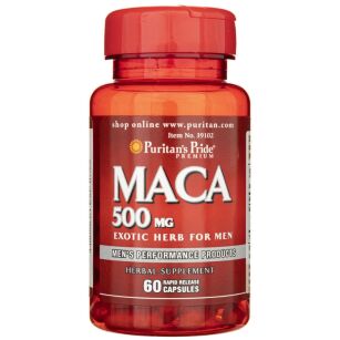 Puritan's Pride Maca 500mg  | 60 kapsułek