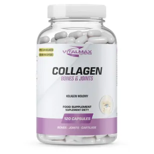 Vitalmax Collagen | 120 kapsułek kolagen wołowy