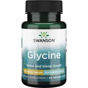 Swanson Glycine 500mg | 60 kapsułek
