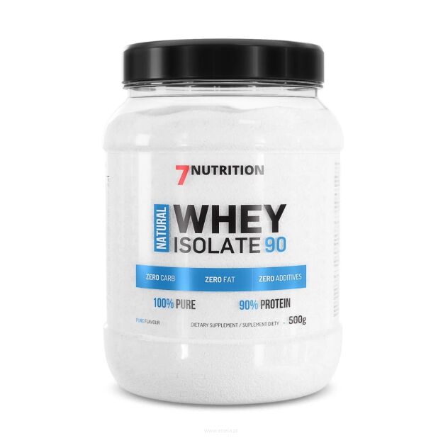 7Nutrition Natural WPI Whey Protein Isolate | 500g izolat naturalny