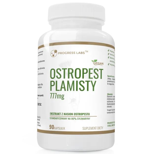 Progress Ostropest Plamisty Extract 777mg | 90 vcaps.