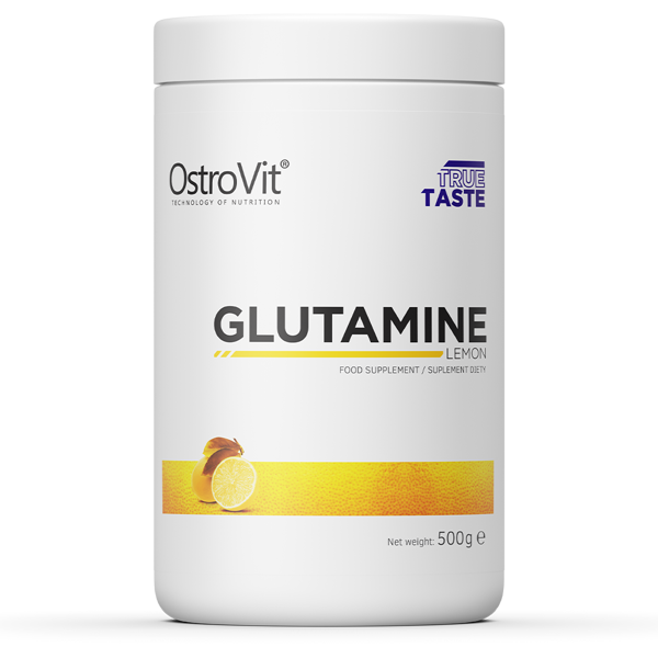 OstroVit Glutamine | 500 g smak (cytryna, pomarańcza)