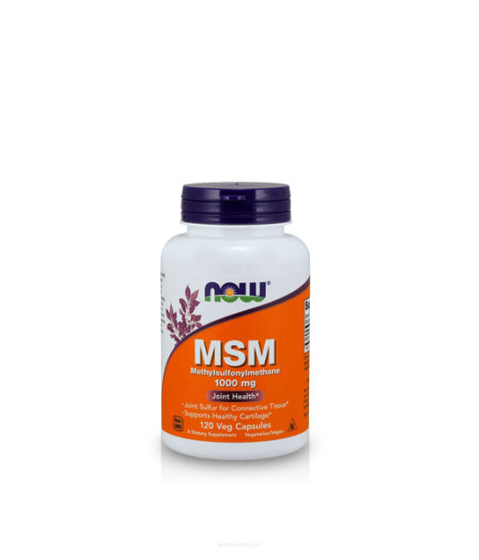 Now Foods MSM 1000mg | 120 kaps.