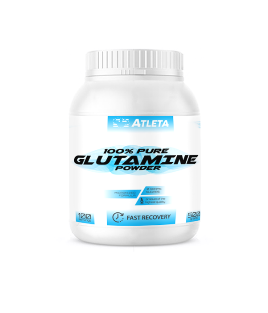 Atleta 100% Pure L-Glutamine Powder | 500g