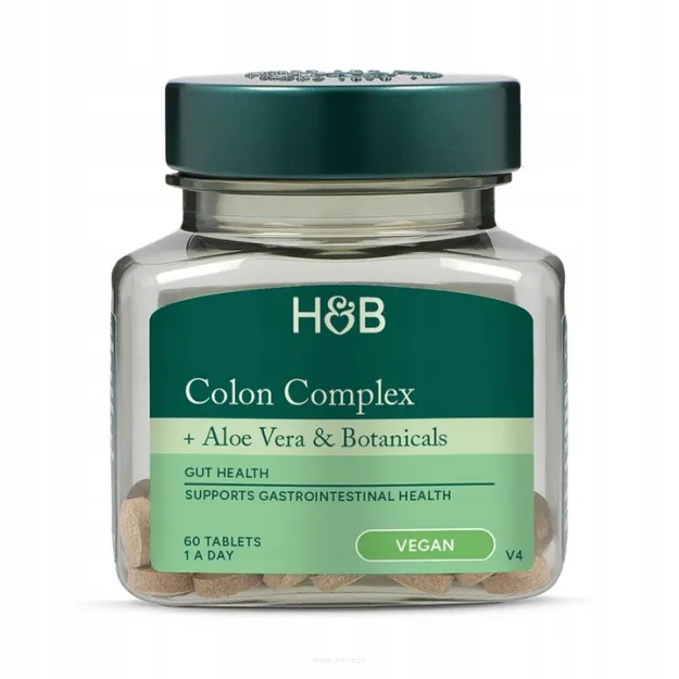 Holland Barrett Colon Complex + Aloe Vera & Botanicals | 60 tabletek