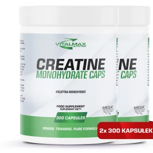 Vitalmax Creatine Monohydrate Caps Mega Capsules® | 600 kapsułek