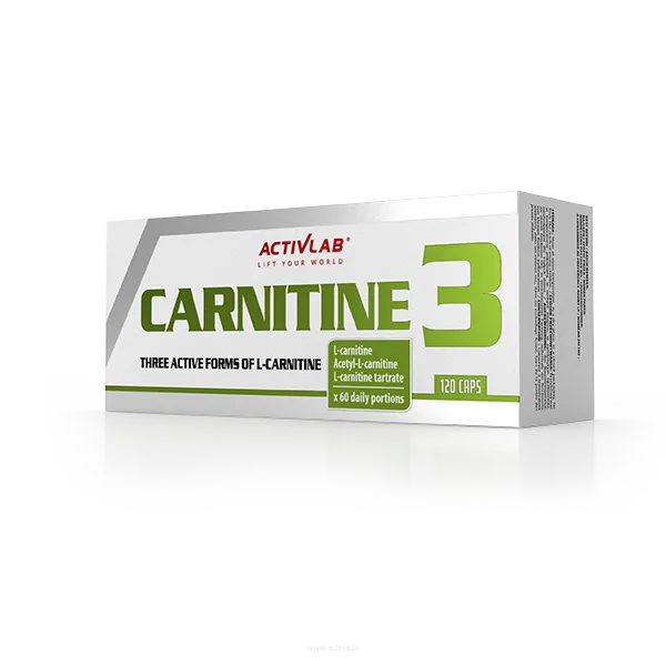 Activlab Carnitine3 | 120 kapsułek