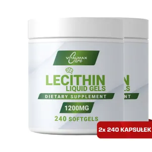 Vitalmax Lecithin 1200mg | 480 softgels Lecytyna