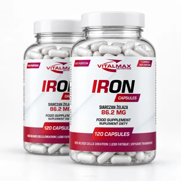 Vitalmax Iron Żelazo | 240 kapsułek