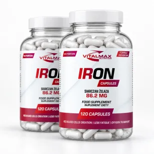 Vitalmax Iron Żelazo | 240 kapsułek