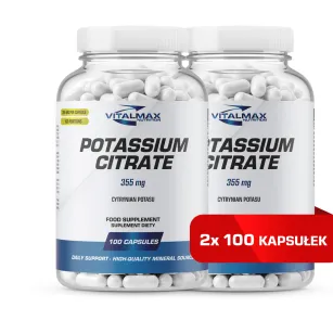 Vitalmax Potassium Citrate | 200 kapsułek