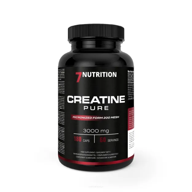 7Nutrition Creatine Pure | 180 kapsułek