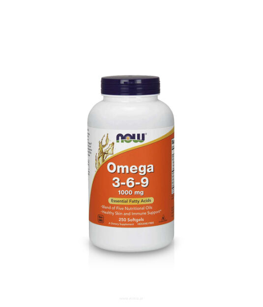 Now Foods Omega 3-6-9 1000 mg | 250 softgels 