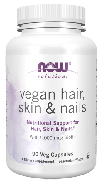 Now Foods Vegan Hair Skin Nails | 90 vcaps