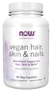 Now Foods Vegan Hair Skin Nails | 90 vcaps