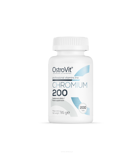 OstroVit Chromium 200 mcg | 200 tabs