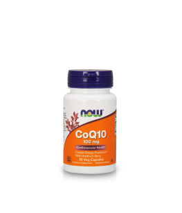 Now Foods Koenzym Q10 CoQ10 100 mg | 30 vcaps. 