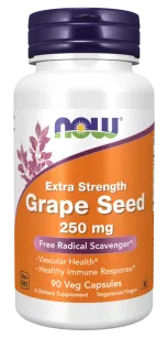 Now Grape Seed Extra Strenght 250mg | 90 vcaps