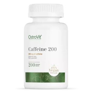 OstroVit Caffeine Kofeina 200 mg | 200 tabletek 