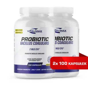 Vitalmax Probiotic Bacillus Coagulans 2MLD | 200 kapsułek