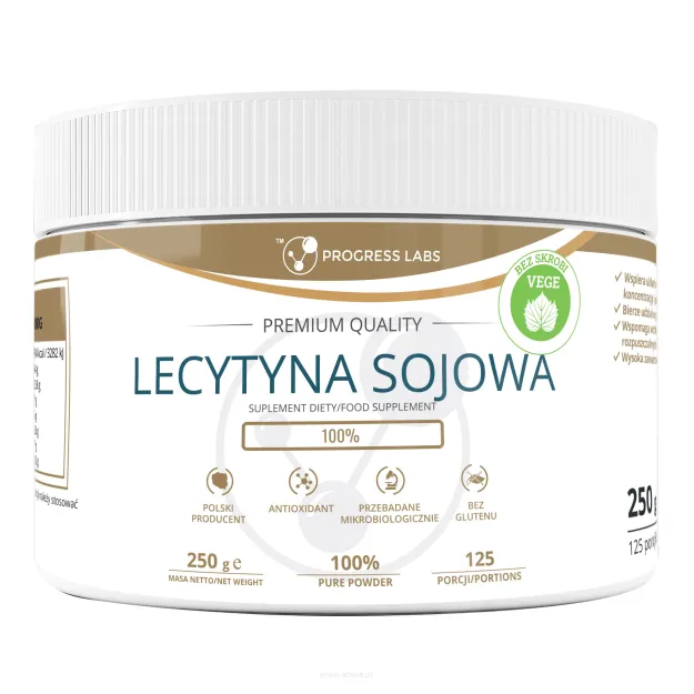 Progress Lecytyna Sojowa 100% | 250g