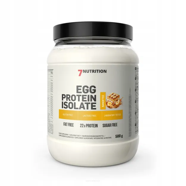 7Nutrition Egg Protein Isolate Banoffee | 500g