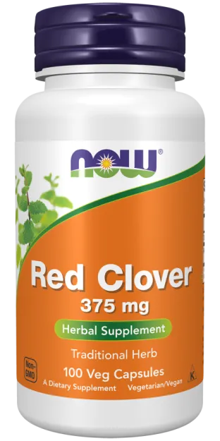 Now Foods Red Clover 375mg | 100 kapsułek