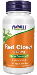 Now Foods Red Clover 375mg | 100 kapsułek