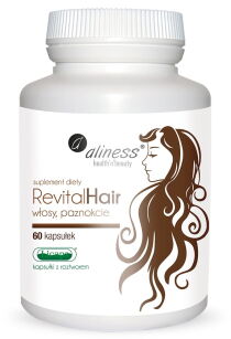 Aliness RevitalHair | 60 kapsułek na włosy i paznokcie