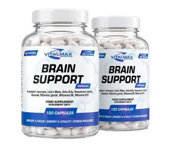 Vitalmax Brain Support Wsparcie Mózgu | 240 kapsułek